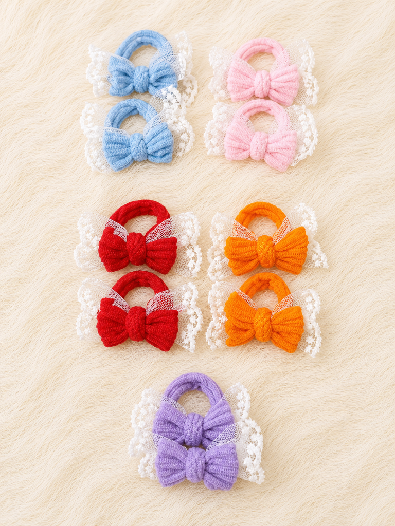 Bow Lace Rubberband