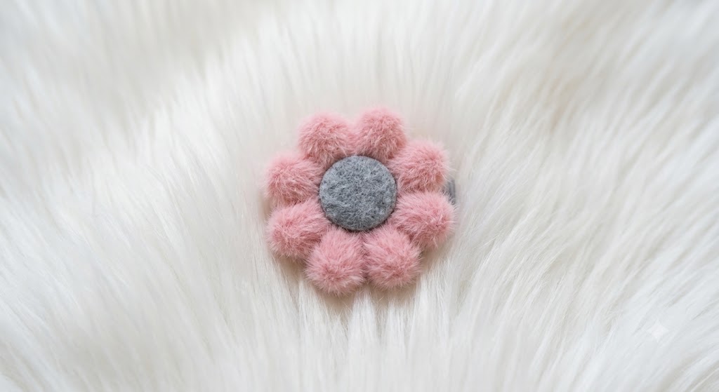 Plush Hair Clips
